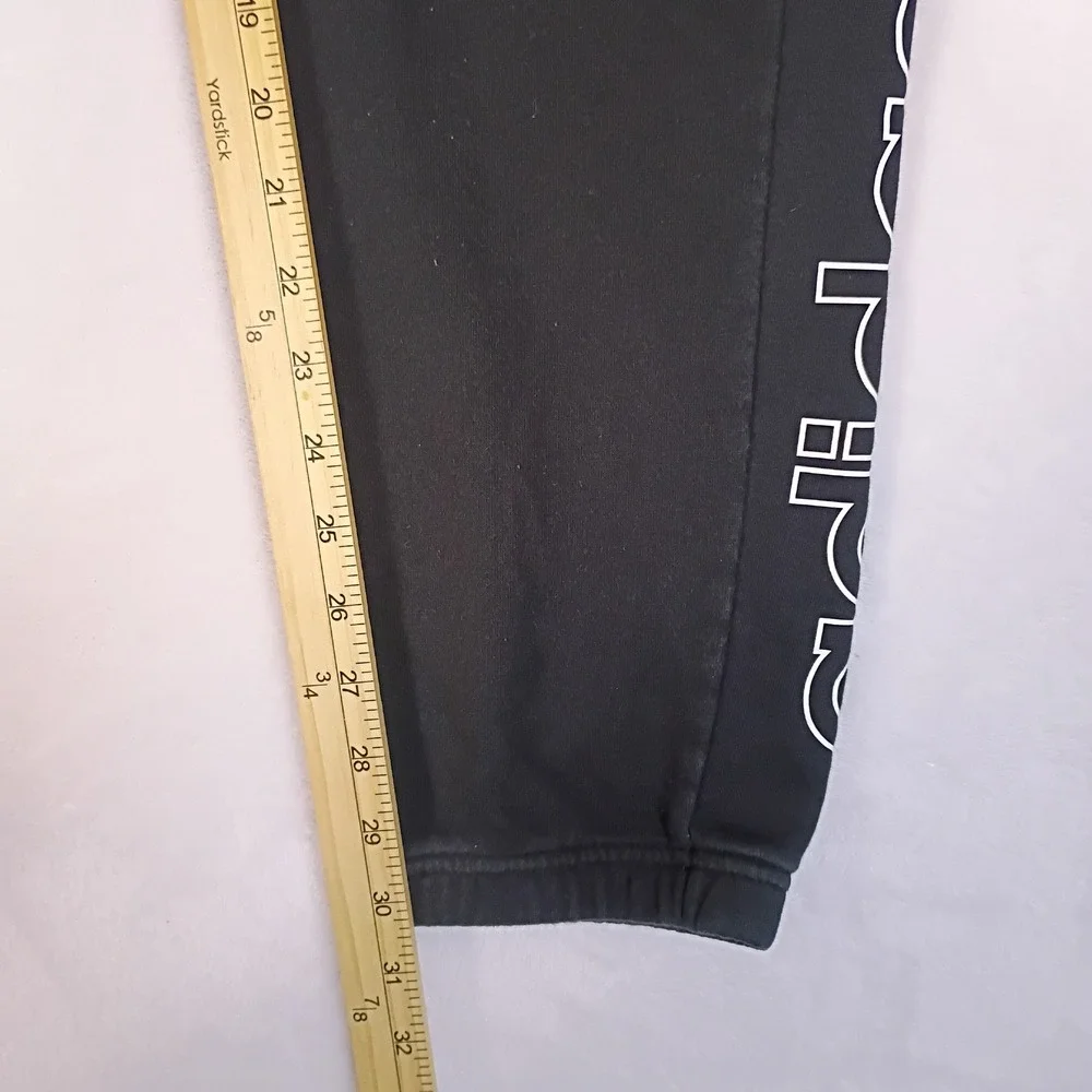 Adidas Mens XL Tapered Cuff 3-Stripes Jogger Sweatpants Pants Black‎ GT9435